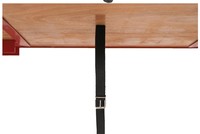 Banco de Trabajo Plegable Portátil de Madera Maciza y Acero H403 para Taller, Bricolaje Industrial y Uso en Maquinaria de Tuberías