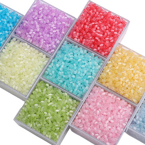 Perles de verre œil de chat forestier de haute qualité 4 mm, perles en vrac pour la fabrication de bracelets, colliers, chaînes de téléphone, bijoux et fournitures d'artisanat DIY - Product Image 4