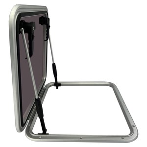 Aluminum Boat Hatch With Tempered Glass Marine Accessory For <b>Yacht</b> And Boat Use - Product Image 2