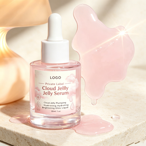 Sérum Visage Végétalien au Collagène et à la Tremella, Hydratant et Repulpant Effet <span class=keywords><strong>Nuage</strong></span>, Anti-Âge, Éclaircissant et Illuminateur, Marque Blanche - Product Image 1