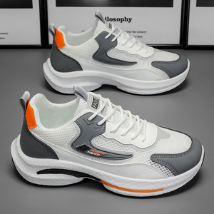 K8029 LYKU Mocasines con Cordones para Hombre, Transpirables, de Malla, Casuales, Deportivos, con Suela Suave y Cómoda, para Primavera, Verano y Otoño - Product Image 3