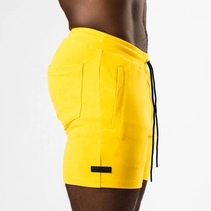 Nouvelle Arrivée Shorts Cargo Personnalisables OEM avec Logo pour Hommes, Unisexe, Garçons – Joggers Athlétiques Simples pour la Course et la Gym 100% Polyester Teint - Product Image 3