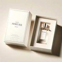 Boîte cadeau pour flacon de parfum avec logo personnalisé, boîte rigide de luxe pour cosmétiques, emballage recyclable