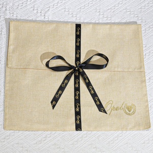 <span class=keywords><strong>Sac</strong></span> à poussière en <span class=keywords><strong>jute</strong></span> écologique pour <span class=keywords><strong>sac</strong></span> à main, logo personnalisé imprimé, réutilisable, chaussette de Noël, emballage de vêtements, pochette en <span class=keywords><strong>jute</strong></span> - Product Image 2