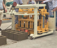 Machine de bloc hydraulique mobile QT 40-3A
