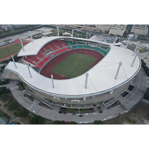 Dac Voetbalstadion Stalen Structuur Gebouw Geprefabriceerde Gym Stadion Dak Stalen Structuur - Product Image 1
