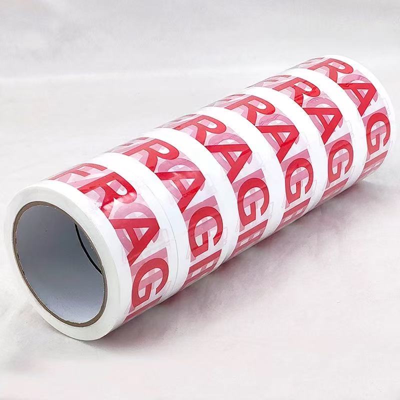 Custom Heat-Resistant BOPP Packing Tape Strong Acrylic Adhesive Printed Logo Waterproof High Tensile Strength For Carton