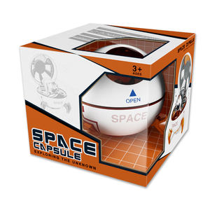 Jouets éducatifs pour enfants, modèle spatial B/O, lumière musicale, astronaute, interaction parent-enfant, vaisseaux spatiaux électriques - Product Image 4