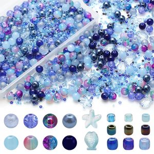 Kit de Cuentas para Joyería DIY en Color Dorado Champán - Formas Mixtas y Tonos Té para la Creación de Pulseras y Collares Estilo Boho - Product Image 4