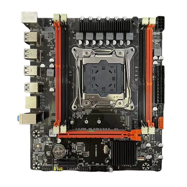 New X99-HD3 Desktop Computer Motherboard Micro-ATX LGA 2011 Pin Connector All-solid-state CPU Support Dual DDR3 with M.2 NVME