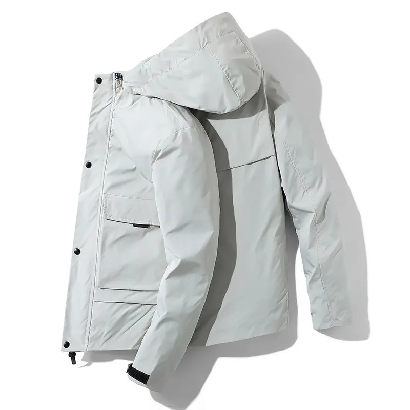 Veste pour hommes 2024 automne nouvelle belle veste de travail veste décontractée manteau pour hommes tendance polyvalente autre tissu tricoté coupe-vent