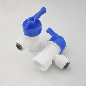 Connecteur de purificateur d'eau à robinet à bille, connexion rapide 1/2 pouces pour réservoir sous pression, pression de fonctionnement de 100 Psi - Product Image 1