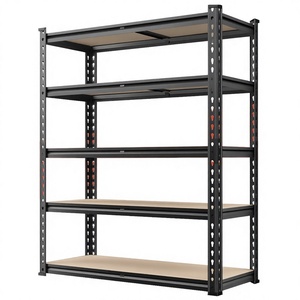Scaffalatura in Acciaio Zincato Senza Bulloni a 5 Ripiani, Direttamente dalla Fabbrica, per Garage e Casa - Product Image 3