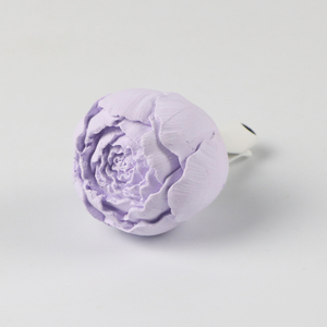 Ingrosso profumato in ceramica peonia fiore per auto fermaglio Aroma deodorante per ambienti per la casa diffusore di oli essenziali di fragranza in porcellana - Product Image 5