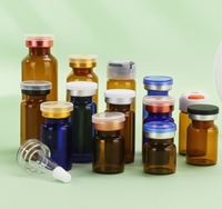 Flacon en verre de 30 ml pour adjuvant de vaccin avec bouchon en caoutchouc pour la validation du processus