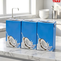 Brik 250ml Gable Top kartonnen doos, bakvormige kubusvormige verpakking voor vloeistoffen, melk, sap, water, dranken, aseptische verpakking, reliëfdruk