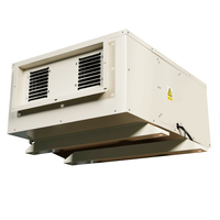Deshumidificador Industrial de Techo de 240L con Funcionamiento Silencioso, Sistema de Secado de Aire por Conductos, para Oficina, Biblioteca, Hotel