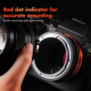 K & F Concept Objektiv halterung adapter für Canon FD FL Mount Objektiv an E NEX Mount spiegellose Kameras - Product Image 4