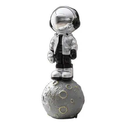 Outdoor Modern Art Design Life-Size Space Man Hars Moderne Astronaut Sculptuur