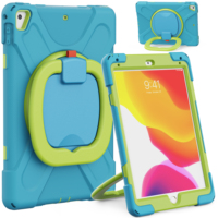 Housse de protection pour tablette pour enfants en silicone résistant aux chocs pour iPad Air 2 / Pro iPad 6e 5e génération 9,7 pouces