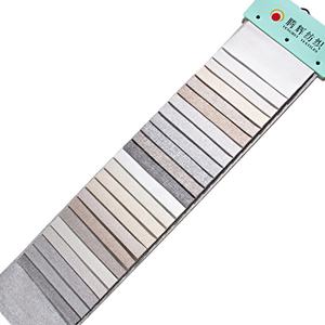 Tissu <span class=keywords><strong>occultant</strong></span> intégral TengHui sur mesure, aspect lin, 300 cm, 100 % polyester teint, 230 GSM, prix de gros abordable pour rideaux - Product Image 4