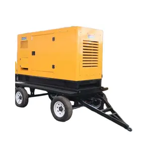 Silent Generator 50kw with High Quality Movable Diesel Generator Set