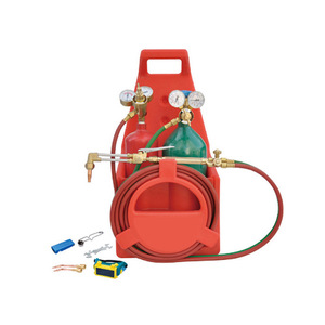 Kit de chalumeau de soudage portable, outil de soudage et de découpe oxyacétylénique avec régulateurs et tuyaux pour usage industriel - Product Image 2