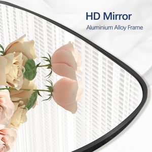 Bolen hình bầu dục HD treo tường đương đại Bạc gương thân thiện với môi trường & chống cháy nổ thiết kế trang trí - Product Image 2