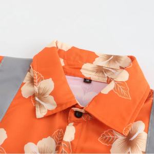 Tissu fluorescent haute visibilité, chemise de sécurité réfléchissante, vêtements de sécurité pour la construction, la pêche nocturne, vêtements de plage - Product Image 4