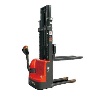 Piattaforme di sollevamento dell'ascensore dell'impilatore completamente elettrico carrello elevatore elettrico del magazzino Mini piattaforma piccolo produttore di energia Semi-elettrica - Product Image 1