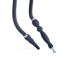 Chichas Acryliques Double Tuyau En Gros avec LED, Ensemble Fumeur Chicha