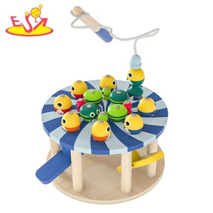 <span class=keywords><strong>Jeu</strong></span> <span class=keywords><strong>de</strong></span> pêche <span class=keywords><strong>en</strong></span> <span class=keywords><strong>bois</strong></span> magnétique-Jouet éducatif interactif pour les tout-petits et les enfants W01A550 - Product Image 3