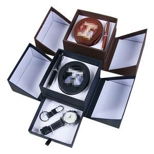 2026 Business Sets Men Business Watches Belts <b>Wallets</b> Luxury Business Sets for Men - Product Image 1