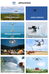 Drone <span class=keywords><strong>de</strong></span> livraison VTOL Nexa G39 RC avec moteur, charge utile <span class=keywords><strong>de</strong></span> 5 kg, inspection suspendue, projecteur <span class=keywords><strong>de</strong></span> recherche, longue portée, drone à aile fixe <span class=keywords><strong>de</strong></span> transport - Product Image 6