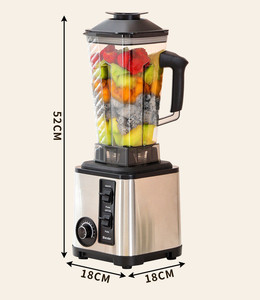 Frullatore elettrico <span class=keywords><strong>800W</strong></span> 3L grande tazza con smerigliatrice Frullatore da tavolo di controllo a 15 velocità per frullatore da cucina commerciale 3 in 1 - Product Image 6