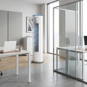 Climatiseur sur pied Airwens, classe énergétique, réfrigérant R32, refroidissement et chauffage, équipement pour la maison et le bureau, haute puissance de refroidissement - Product Image 3