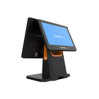 15,6-дюймовый смарт-планшет POS с Wi-Fi, двумя сенсорными экранами, Windows/Android, Intel Core i3/i5/i7, 4 ГБ/8 ГБ ОЗУ, 64 ГБ/128 ГБ/256 ГБ