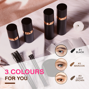 Teinture semi-permanente pour sourcils, tenue jusqu'à <span class=keywords><strong>4</strong></span> semaines, résistante à l'eau et anti-transfert, pour des sourcils plus fournis et définis, teinte claire pour sourcils. - Product Image 3