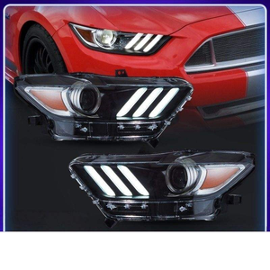 Feux arrière LED pour Mustang 2015-2017, lentille transparente, nouvelle mise à niveau, feux de jour, Plug & Play, étanche, 12V, neuf - Product Image 6