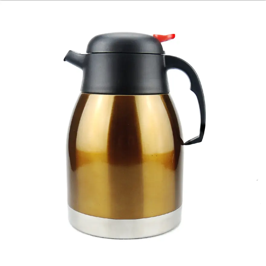1.2l Hot Selling Hoge Kwaliteit 2.3l Vacuüm Geïsoleerde Thermos Thee Koffiepot Voor Koffie Carefe Pot Thermische Koffie Kettl