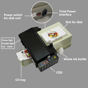Automatic Printer for L800 Inkjet DVD <b>Printing</b> <b>Machine</b> with 51pcs Tray Free - Product Image 4