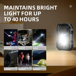 Linterna de Bolsillo Recargable de Aluminio Warsun <span class=keywords><strong>G9</strong></span> RTS, Nuevo Diseño, <span class=keywords><strong>1000</strong></span> Lúmenes, Banco de Energía Portátil, Multicolor, Pequeña - Product Image 6