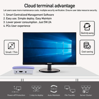 Sharerdp Nuevo Fl200s A7 1.2GHz de Alto Rendimiento, Computadora de Red para Compartir, Estación de PC Multi-Terminal, Thin Client Zero, PC con Windows