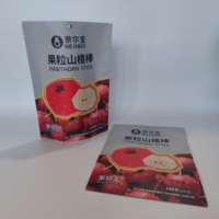 Hawthorn Geconserveerde Fruit Snack Stand-Up Pouch voor Proefpakketten