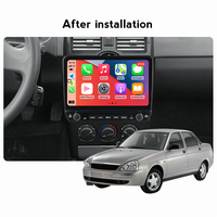 Prelingcar para Lada Priora 2007-2013 Android 12 Monitor de coche de 8 + 256 carplay DSP RDS GPS construido en 2din radio reproductor de dvd 5,1 HIFI