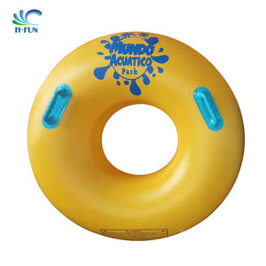 Thiết kế mới tùy chỉnh Float sông ống nhiệm vụ nặng nề Inflatable Vòng Float 120cm phim hoạt hình bơi vòng - Product Image 4