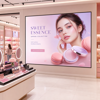 Écran LED d'affichage publicitaire intérieur, mur vidéo, panneau d'affichage pour conférences et événements, service frontal, 3840Hz
