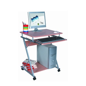 Bestseller Klappbarer Metall-Schreibtisch mit Tastaturablage und Mobiler Tragbarer Laptop-Tisch Arbeitsstation - Product Image 1