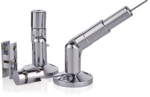 Système d'affichage de <span class=keywords><strong>suspension</strong></span> de <span class=keywords><strong>plafond</strong></span> de câble en laiton système d'affichage d'étagère de tige de matériel de mur de plancher avec le système de câble - Product Image 3