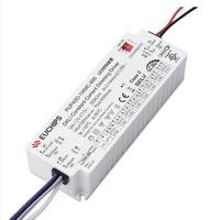 Driver LED à courant constant DC, dimmable par Triac et DALI, à sortie unique, pour marché nord-américain, EUCHIPS 10W 20W 40W